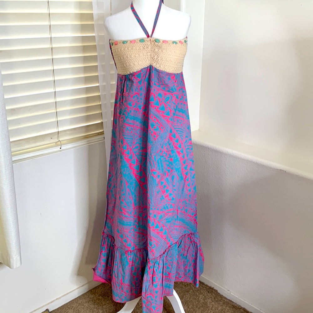 Shawnee maxi halter dress